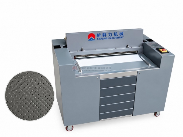 Leather eyelet machine